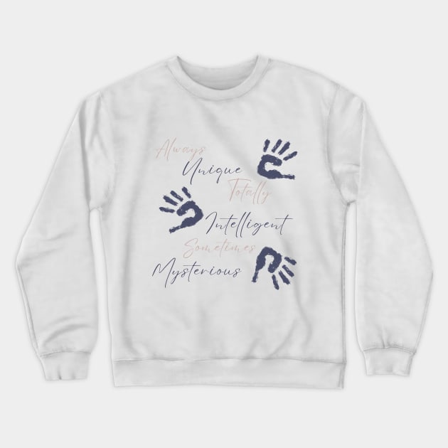 Autism Awareness Life Support Crewneck Sweatshirt by Digital Mag Store